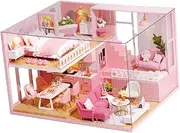 Kisangel 1PC DIY House Creative Assemble Cottage Kit for Safe Model for Imaginative Fun and Decoration for All Ages