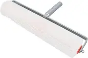 28MM Self-Leveling Anti-foaming Nail Shoe Roller, Long Needle Densely Spiked PVC Plastic Round Roller, Cement Flooring Resin Construction Tools for Construction