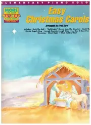 EASY CHRISTMAS CAROLS MUSIC BOOK ELEMENTARY PIANO SOLOS FRED KERN NEW ON SALE