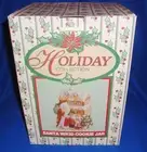 Santa with Kid Cookie Jar in Original Box