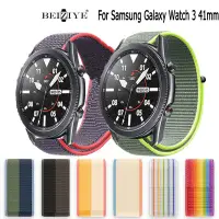 在飛比找蝦皮商城優惠-三星 Galaxy Watch 3 41mm尼龍錶帶 米動手