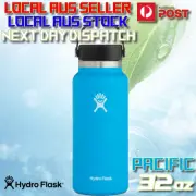 Hydro Flask 32oz PACIFIC Wide Mouth Flex Cap Water Bottle Sport Vacuum Insulated