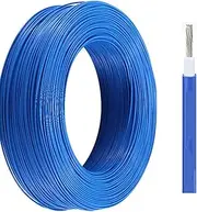 25FT Single Core Wire 16-24AWG Soft Electrical Wire Solid Wire Kit PVC Electronic Wire UL Certified Tinned Copper Hook Up Wire for Electronics DIY(22AWG)