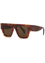 Celine Tortoiseshell D-frame Sunglasses - Havana