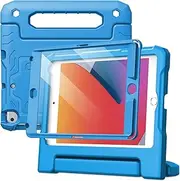JETech Kids Case for iPad Mini 5/4/3/2/1 (7.9-Inch, 2019/2015/2014/2013/2012 Model) with Built-in Screen Protector, Shockproof Full-Body Handle Stand Tablet Protective Cover (Blue)