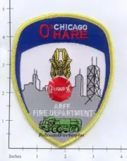 Illinois - Chicago O'Hare Airport IL Fire Dept Patch - ARFF