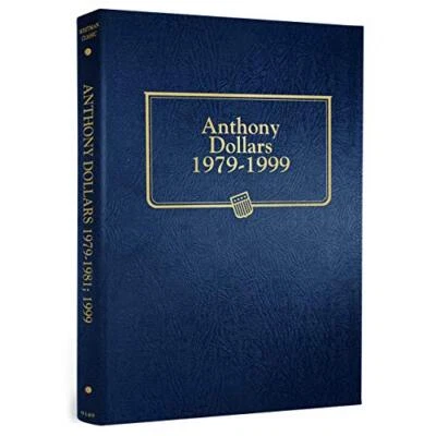 Whitman US Susan B. Anthony Dollar Coin Album 1979 - 1999 #9149