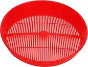 [Gsycle] Plastic Sifter for Blueberries, Ultrafine Mesh Garden Soil Sieve Soil Sieve Basket for Fruit Washing Gardening Sand Soil Compost Sifter for