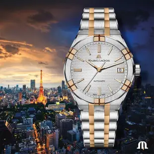 【Maurice Lacroix 艾美錶】AIKON 200米潛水機械錶-39mm(AI6007-SP012-130-1)