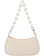 [Mocha] Maisie Crossbody Bag in Cream