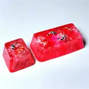 Artisan Handmade Resin Koi Fish Lake Key caps Set 1U+2U for MX Cherry Backspace