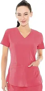 Energy Women's Racerback V-Neck Shirttail Scrub Top