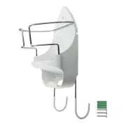 Iron Board Hanger Wall Mount Electric Iron Holder Iron and Ironing Board7199