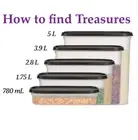 BRAND NEW TUPPERWARE MODULAR MATES SUPER OVAL DIY STORAGE BLACK SEAL CHOOSE #1-5