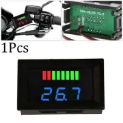 Optimal Battery Monitoring LED Digital Voltmeter for Marine Motorcycle 12V 72V