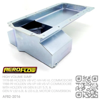 AEROFLOW 5.5L FRONT SUMP V8 GEN III LS1 5.7L [HOLDEN VN-VP-VR-VS-VT COMMODORE]