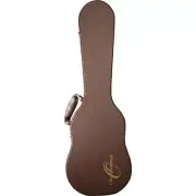 Oscar Schmidt UC1 Soprano Ukulele Hardshell Case, Brown