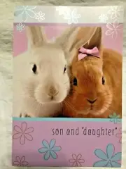 Hallmark Easter Greeting Card- "Son and Daughter" A Perfect Pair. NEW(A12)
