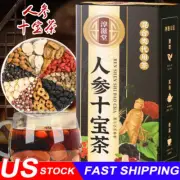 Original Ginseng Ten Treasure Tea,Ginseng Health Tea Shibao Tea,Men's Tea US