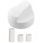 White Oven Hob Knob Gas Electric Cooker Grill Control Switch Adaptors Universal