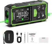 Dual Laser Measuring Tool, 393Ft Green-Beam Bilateral Digital Laser Distance Mea