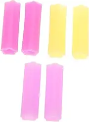 PAMINGONO 3 Pairs Cuticle Scissor Covers Silicone Protection for Nippers Trimmers Stylish and Non Slip Design for Manicure Use Prevents and Hand Injuries for Nail Care