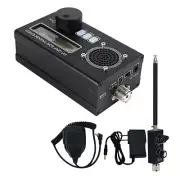 Rechargeable 8-Band Mini USDR USDX HF QRP SDR Transceiver SSB/CW Mic Antenna