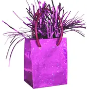 Prismatic Hot Pink Gift Bag Balloon Weight
