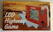 VINTAGE ELECTRONIC HANDHELD LCD HIGHWAY GAME RADIO SHACK WITH BOX WORKS