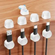 Cord Clips Organizer 9 Pack, Charging Cable Holder Magnetic Closure Cord Mana...