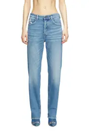 [Diesel] Diesel - Regular Jeans - 1988 D-Ark - Jeans - Woman - Blue 34 Blue