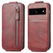 For Google Pixel 7a Full Protection Phone Case Vertical Flip Cell Phone Cover with Wallet Stand