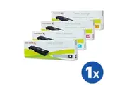 4 Pack Fuji Xerox DocuPrint CP405D, CM405DF Original Toner Cartridges [CT202033-CT202036] [CT202033CT202036]