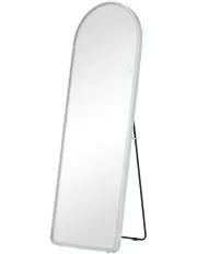 [Cooper & Co] Luna Standing Arch Front Illuminated Mirror 160cm in Silver