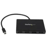 StarTech MSTMDP124DP MST Hub - Mini DisplayPort to 4x DisplayPort Splitter