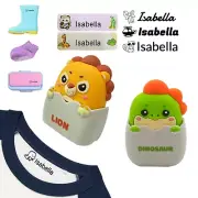 Personalized Waterproof Clothing Stamp for Kid Custom Name Labels School Daycare