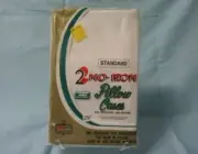 Vintage NOS 2 Kmart White Standard Permament Press 20" x 26" Pillowcases USA