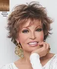 Raquel Welch Voltage Large Cap Wispy Bang Short Wig Tousled R1416T Color HAIRUWE