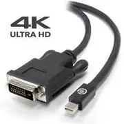 Alogic Elements ACTIVE 2m Mini DisplayPort to DVI-D Cable with 4K Support (M/M)