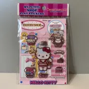 Sanrio 1976 2009 Hello Kitty My Petite Shop Play Stickers & Scene Pastry Shop