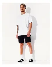 [Kenji] Chester Chino Short in Black