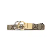 [Gucci] Gucci GG Marmont Reversible Belt 80 CM NEUTRALS