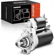 A-Premium Starter Motor Compatible with MG MGB 1968-1980 L4 1.8L, 12V 1.1KW 10 Teeth Clockwise, Replace# 70AB11000EB, 0986020021