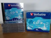 17 x Verbatim CD-R 80min Recordable Blank Discs, 700mb/52x Noise-free Printable