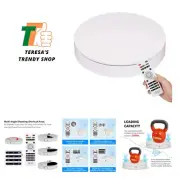 360 Photography Turntable 12.6in, Rotating Display Stand 88-200lbs Capacity, ...