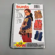 Burda Childs loose fitting Vest Sewing Pattern #3173 Uncut