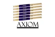 Axiom Drumsticks - 7A Maple Wood Tip 6 PACK