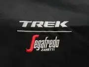 Bontrager Trek Segafredo Travel Polo Shirt Womens Med Black Cap Sleeve Cycling