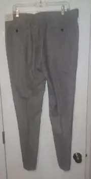 NWT Brooks Brothers Red Fleece Pants Mens 36x32 Russell Plaid Gray $140