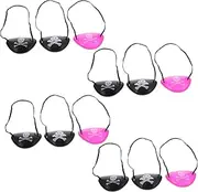 Healvian 12pcs Eye Mask Halloween Costumes Eye Patches for Cosplay Decor Halloween Costume Props Cosplay Party Eye Patch Cosplay Patches Single Eye Patch Plastic
